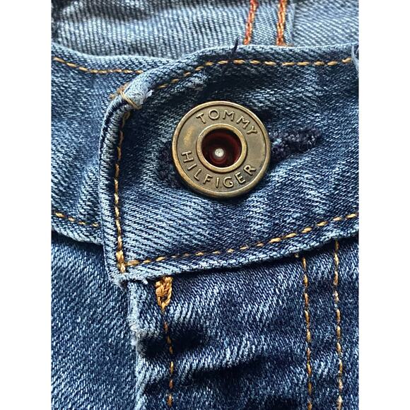 TOMMY HILFIGER Distressed Slim Jeans sz 28 - Picture 3 of 14